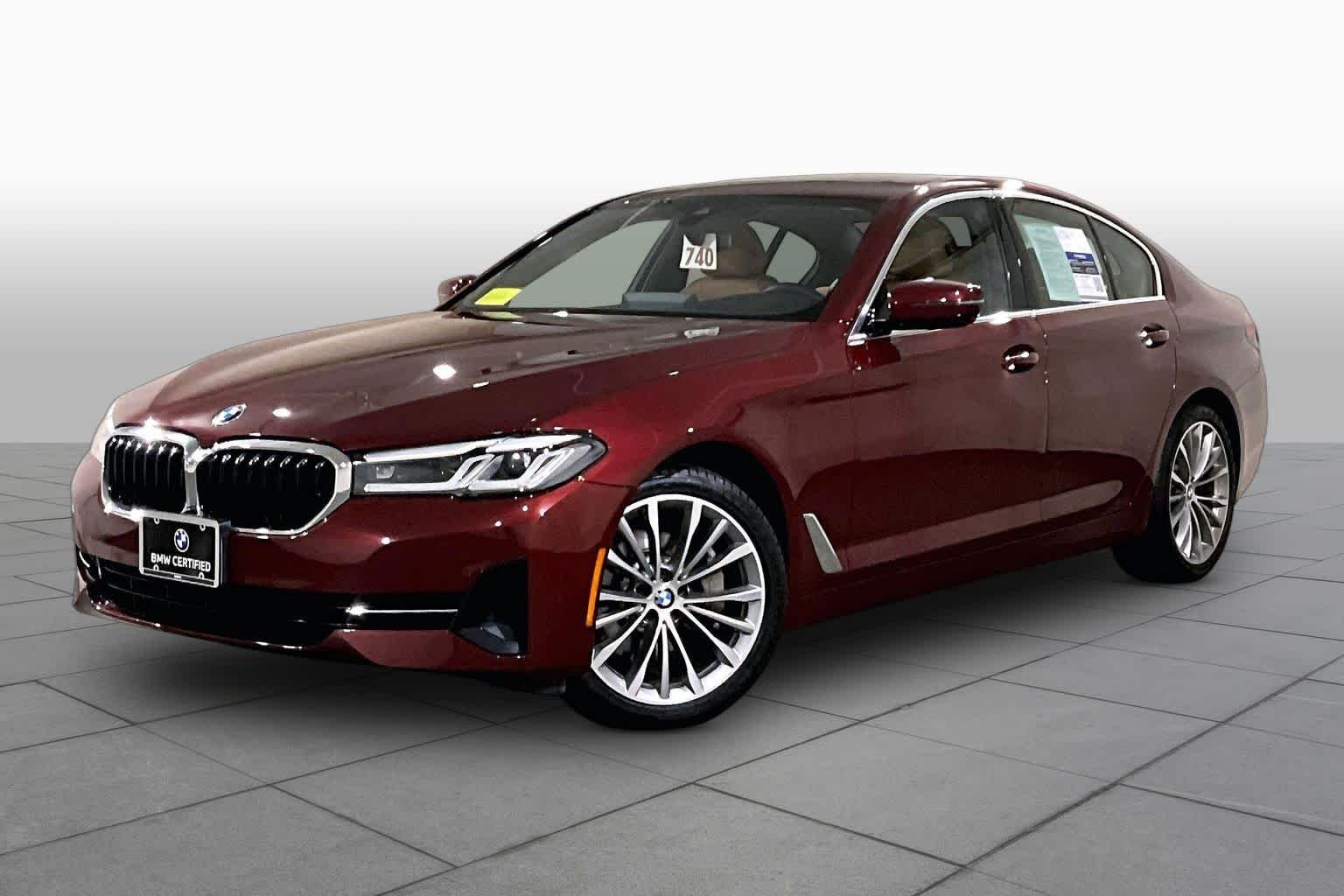 Used 2023 Aventurin Red Metallic BMW 530i xDrive image 2