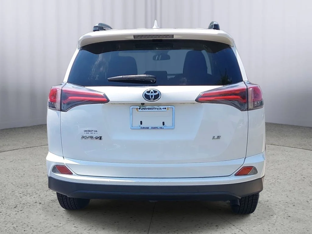 Used 2018 White Toyota LE image 4