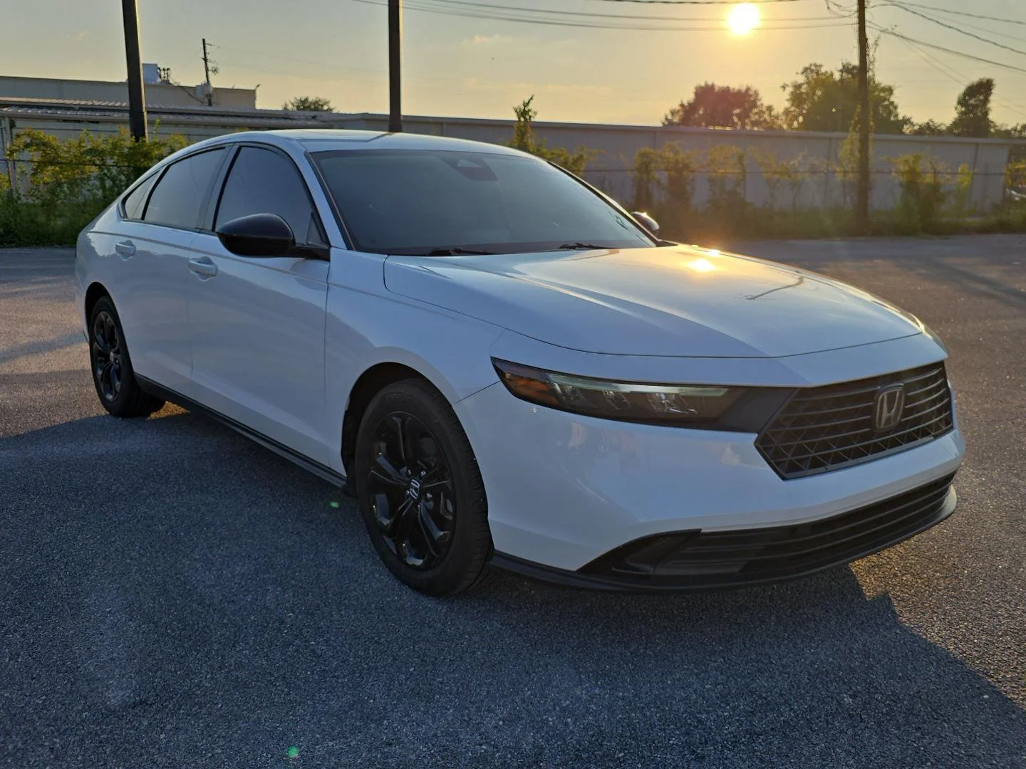 Used 2025 Platinum White Pearl Honda SE image 1