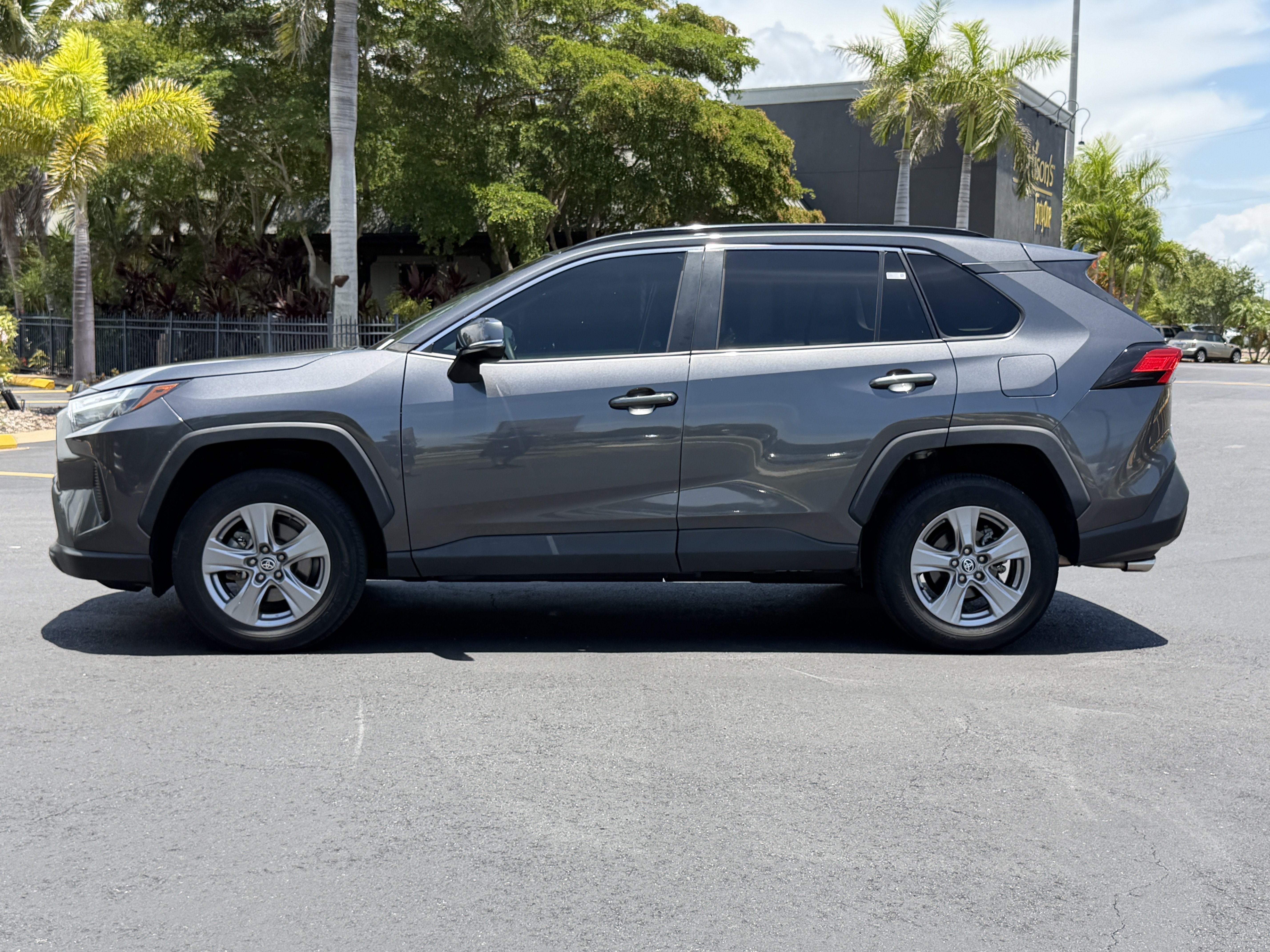 Used 2023 Magnetic Gray Metallic Toyota XLE image 7