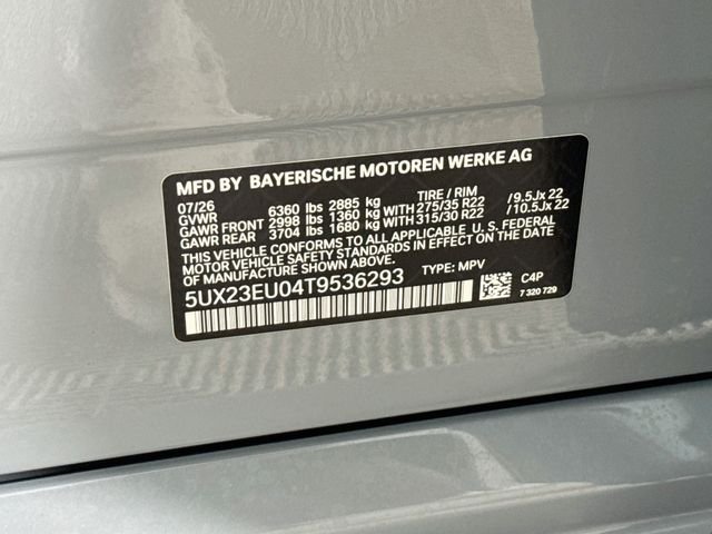 New 2026 Gray Metallic BMW xDrive40i image 33