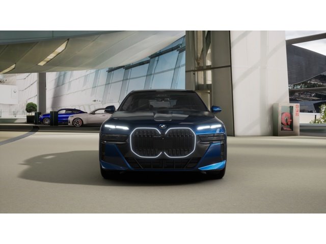 New 2026 Blue BMW 740i image 3
