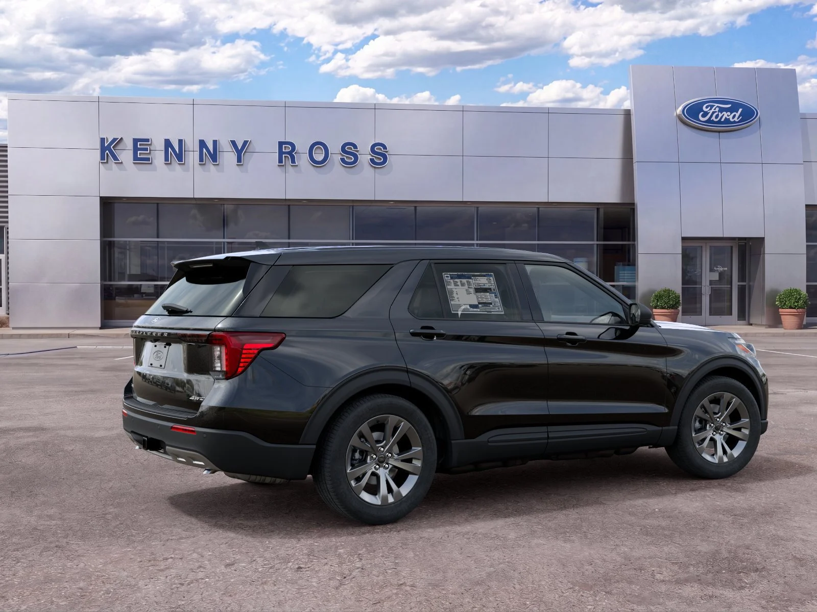 New 2027 Agate Black Metallic Ford Active image 7
