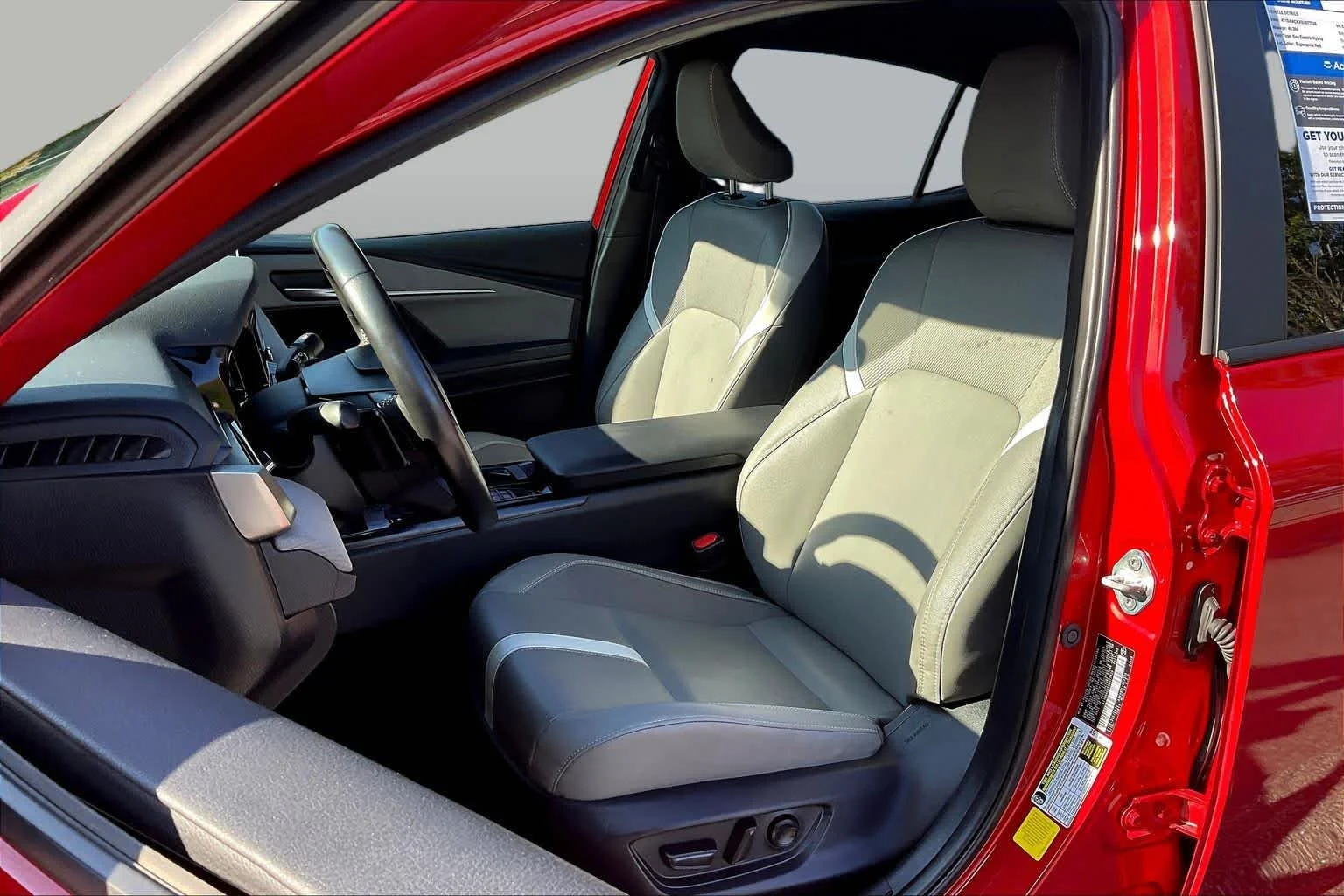 Used 2025 Supersonic Red Toyota SE image 8