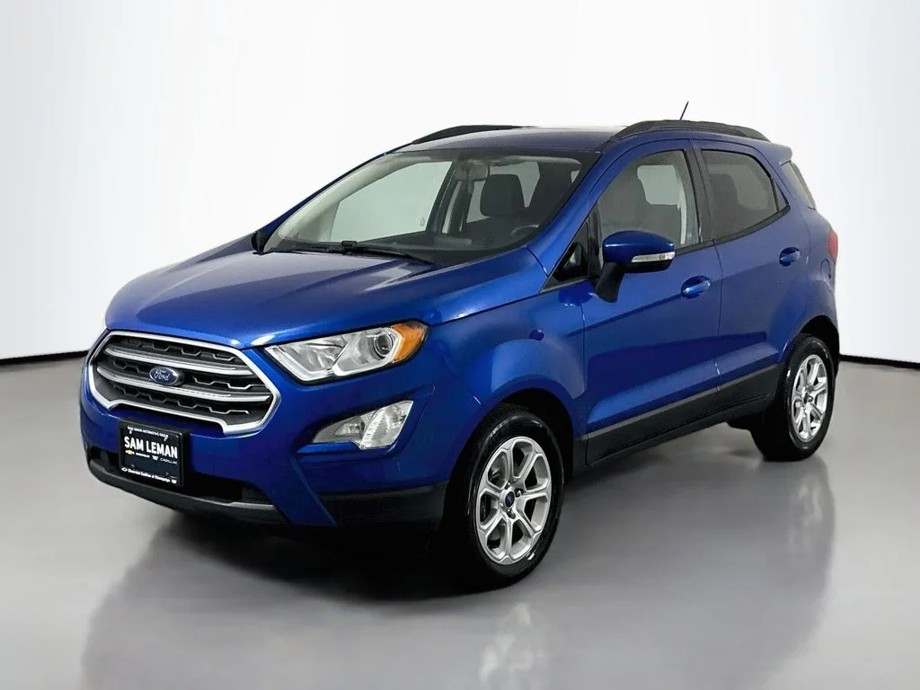 Used 2018 Blue Ford SE image 3