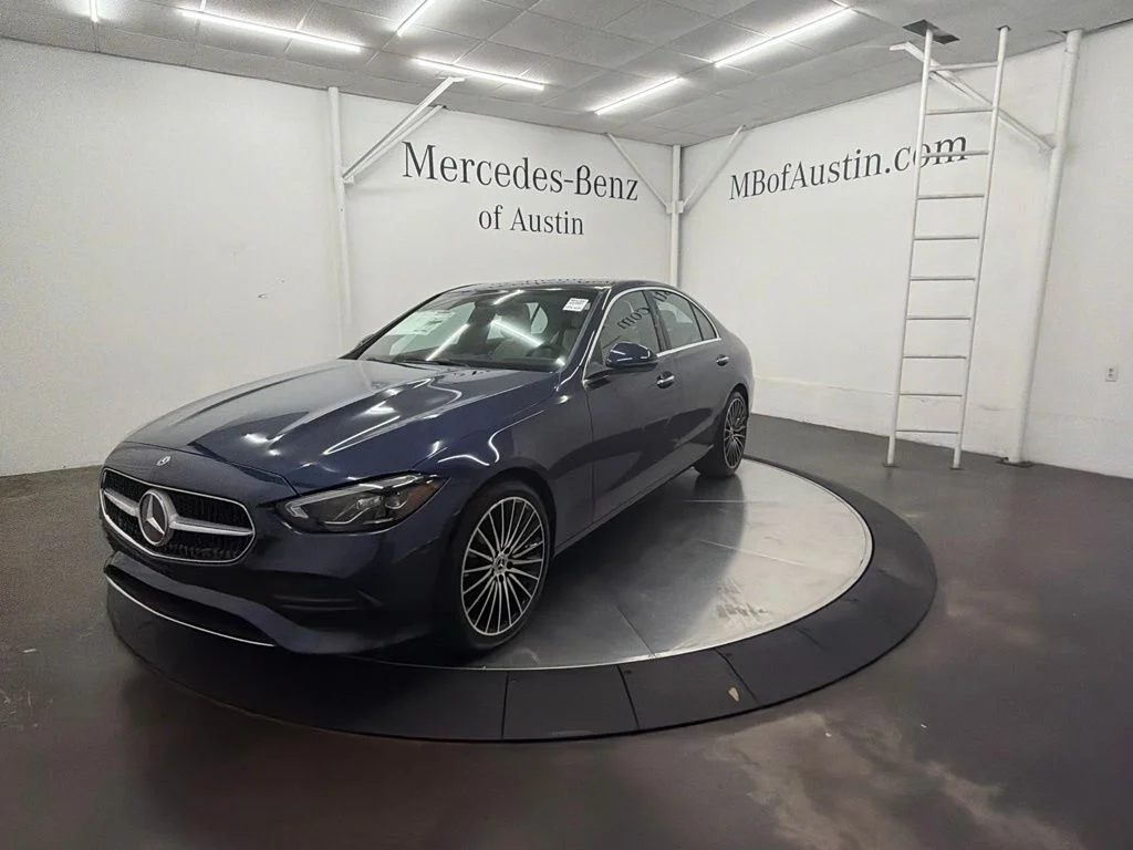 New 2026 Blue Mercedes-Benz C 300 image 3