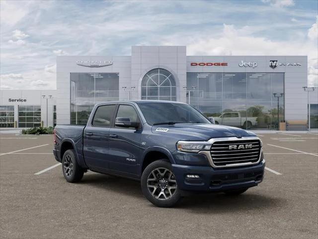 New 2026 Forged Blue Metallic Exterior Paint RAM LARAMIE image 57