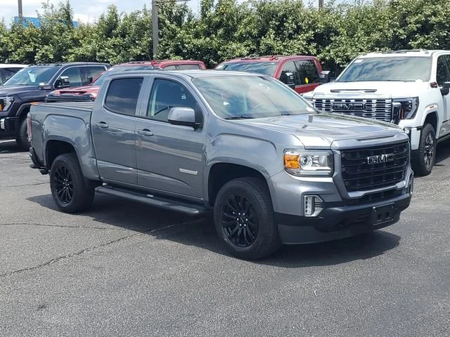 Used 2022 Satin Steel Metallic GMC Elevation image 1