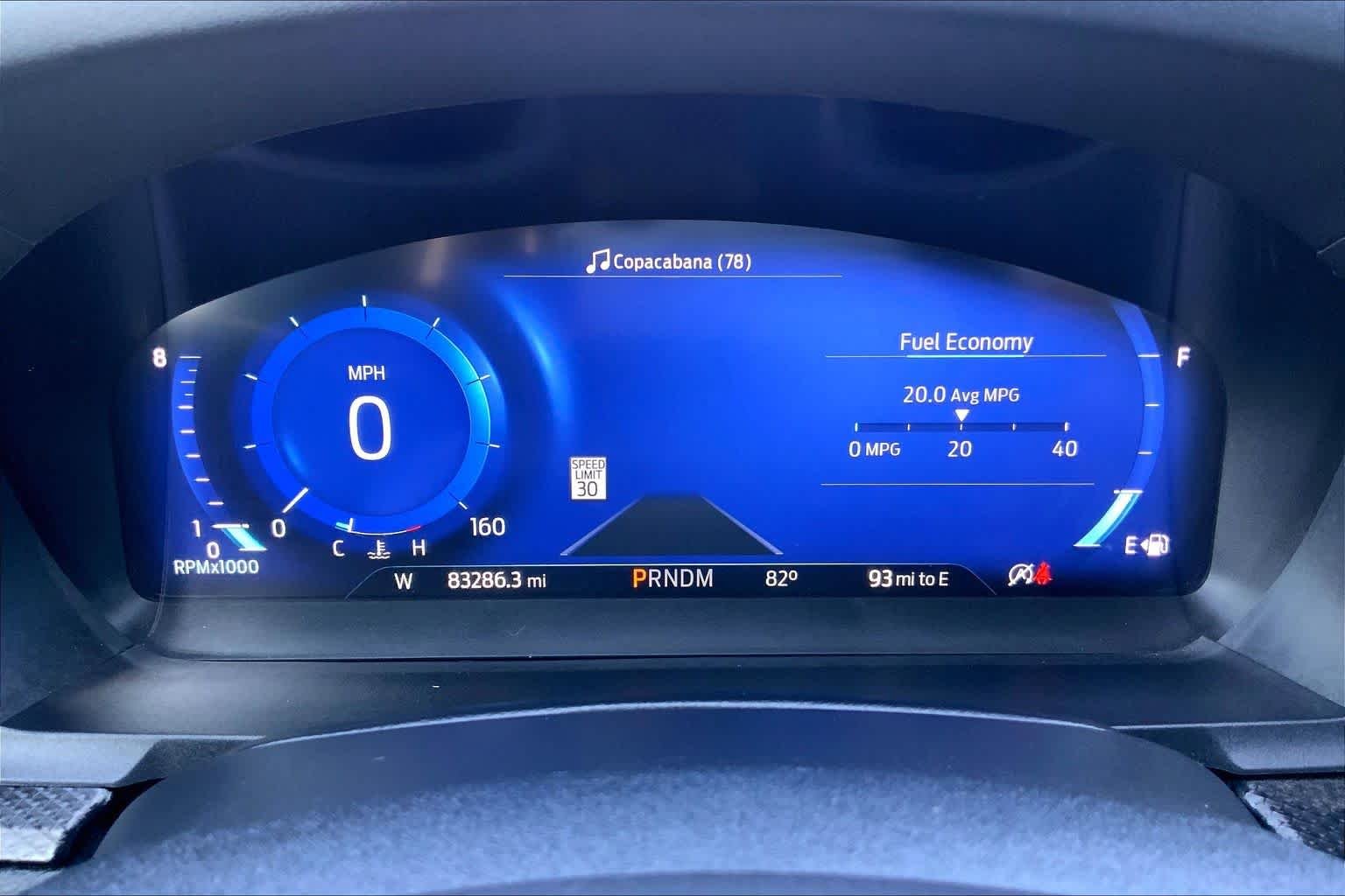 Used 2020 Agate Black Metallic Ford ST image 26