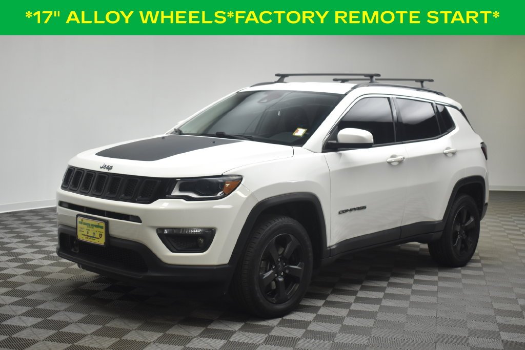 Used 2018 Jeep Compass Latitude with VIN 3C4NJDBB5JT331654 for sale in Barberton, OH
