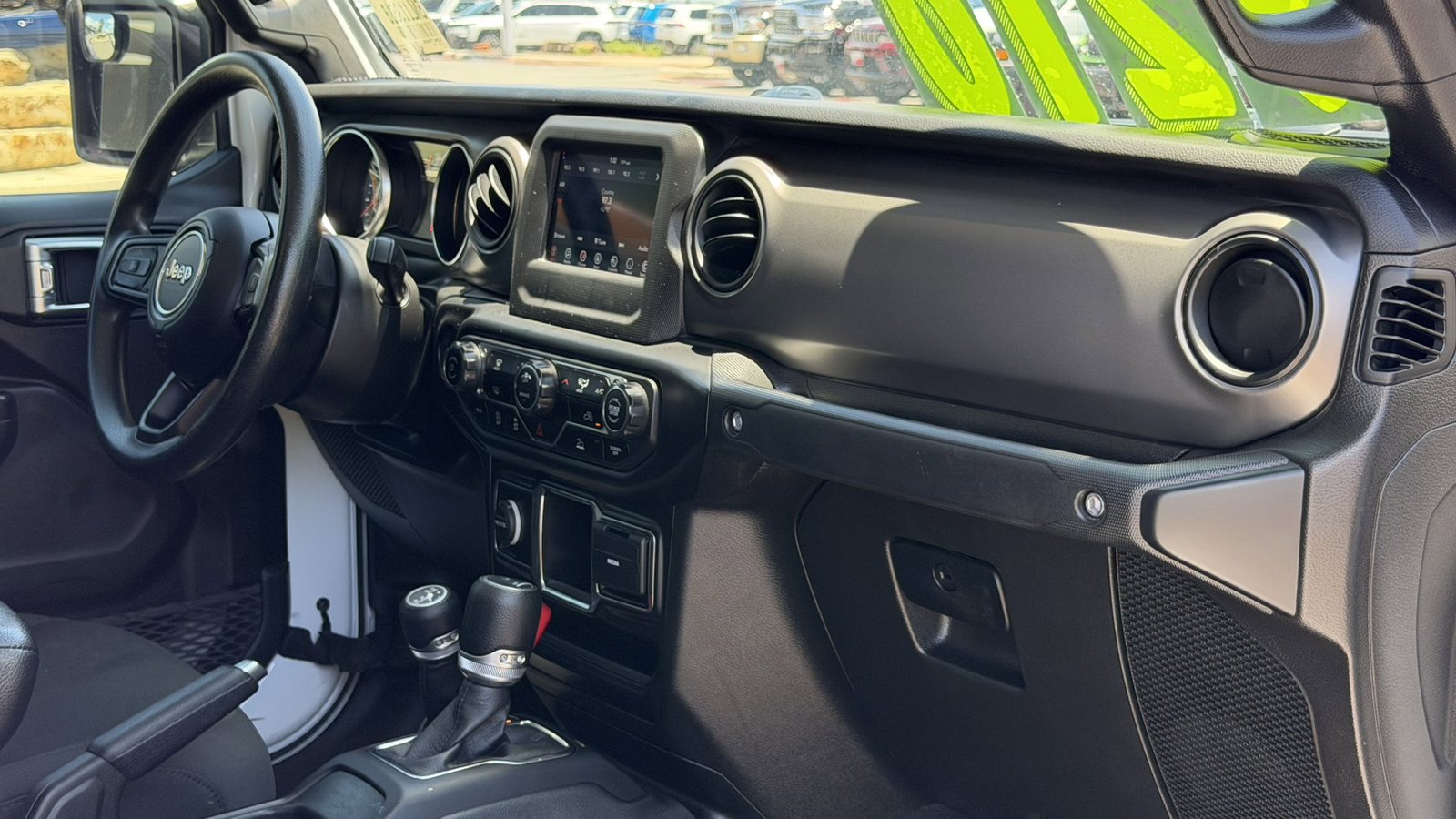 Used 2022 Bright White Clearcoat Jeep Sport image 24