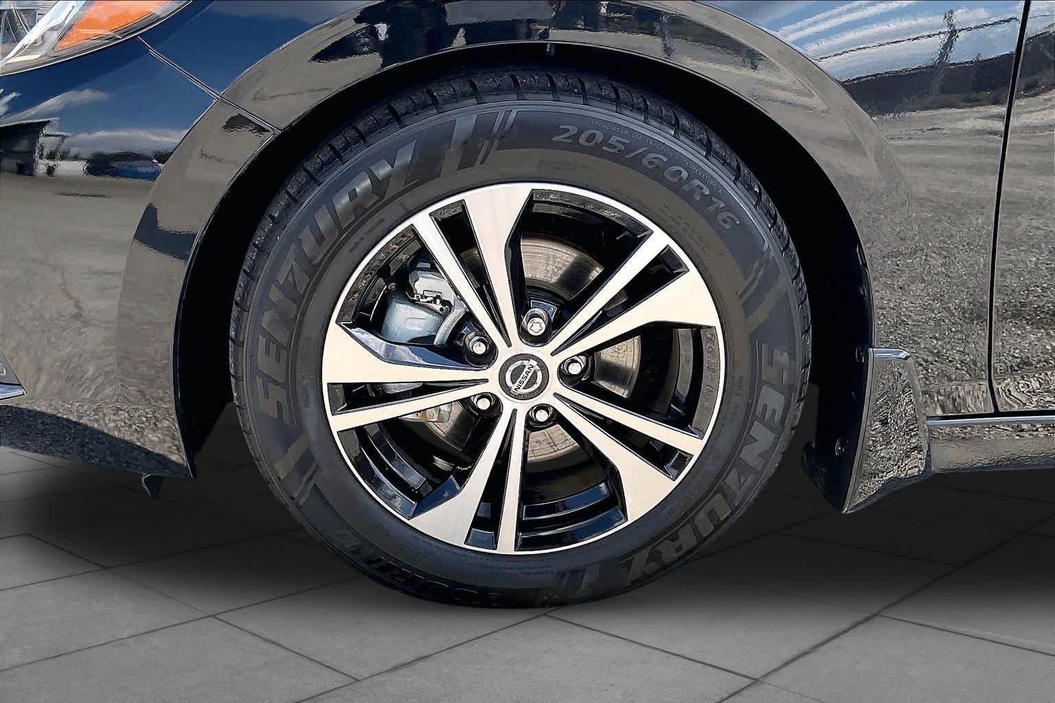 Used 2021 Super Black Nissan SV image 10