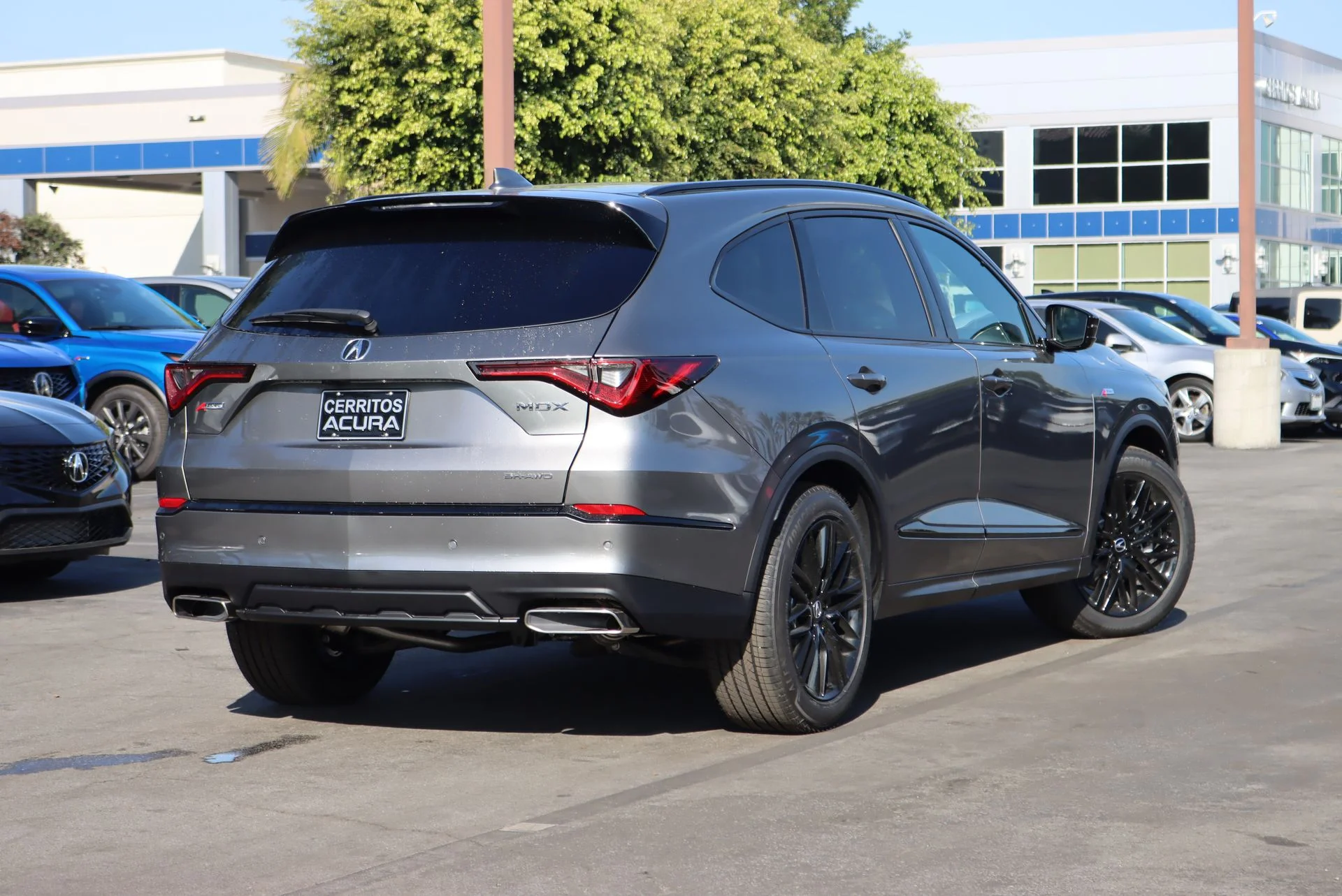 New 2026 Liquid Carbon Metallic Acura SH-AWD A-Spec with Advance Package image 2