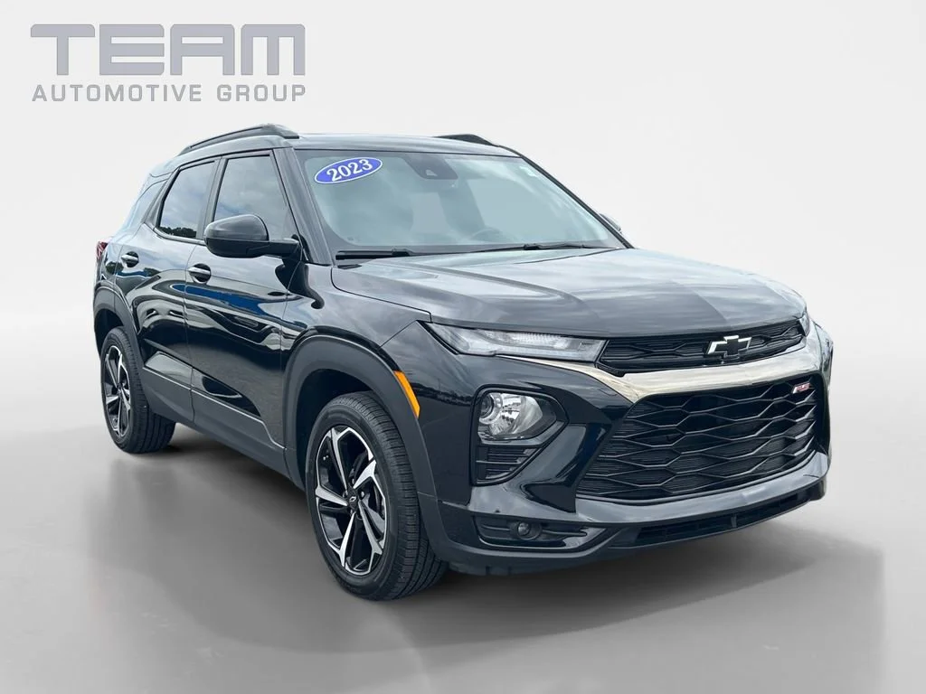 Used 2023 Mosaic Black Metallic Chevrolet RS image 1