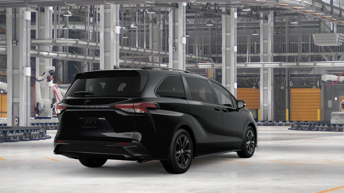 New 2026 Midnight Black Metallic Toyota XSE 7 Passenger image 9
