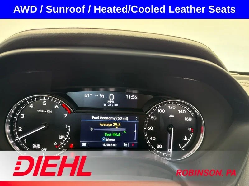Used 2024 Black Cadillac Premium Luxury image 30