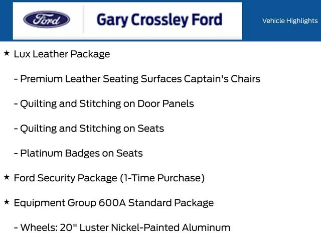 New 2027 Carbonized Gray Metallic Ford Platinum™ image 6
