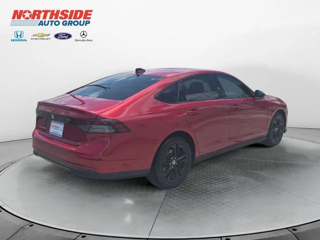 Certified Used 2025 Radiant Red Metallic Honda SE image 7