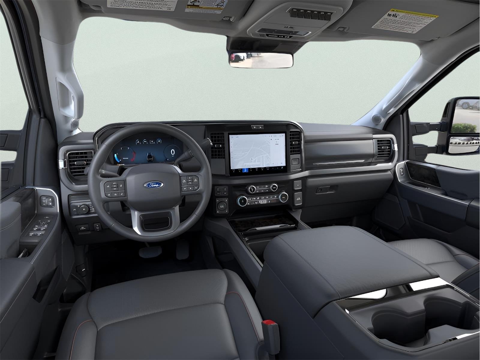 New 2026 Glacier Gray Metallic Tri-Coat Ford F-250® Lariat® image 9