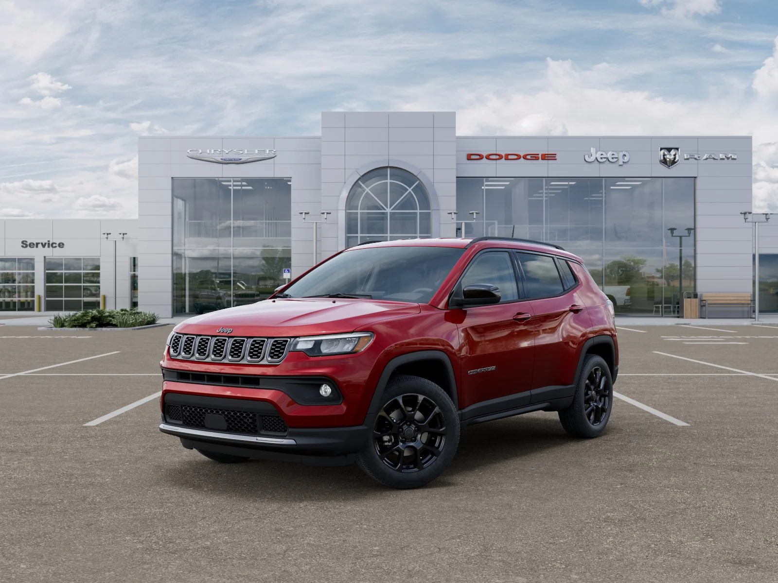 New 2026 Red Hot Pearlcoat Jeep Latitude image 28