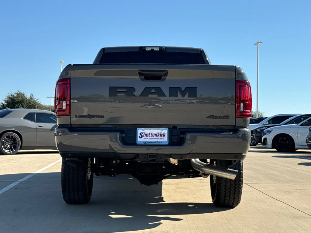 New 2027 Ceramic Gray Clear-Coat Exterior Paint RAM Big Horn image 8