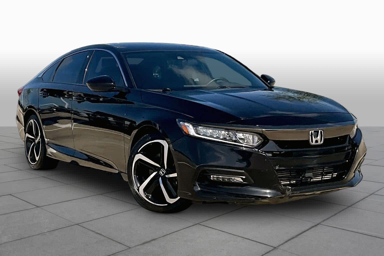 Used 2020 Crystal Black Pearl Honda Sport image 2