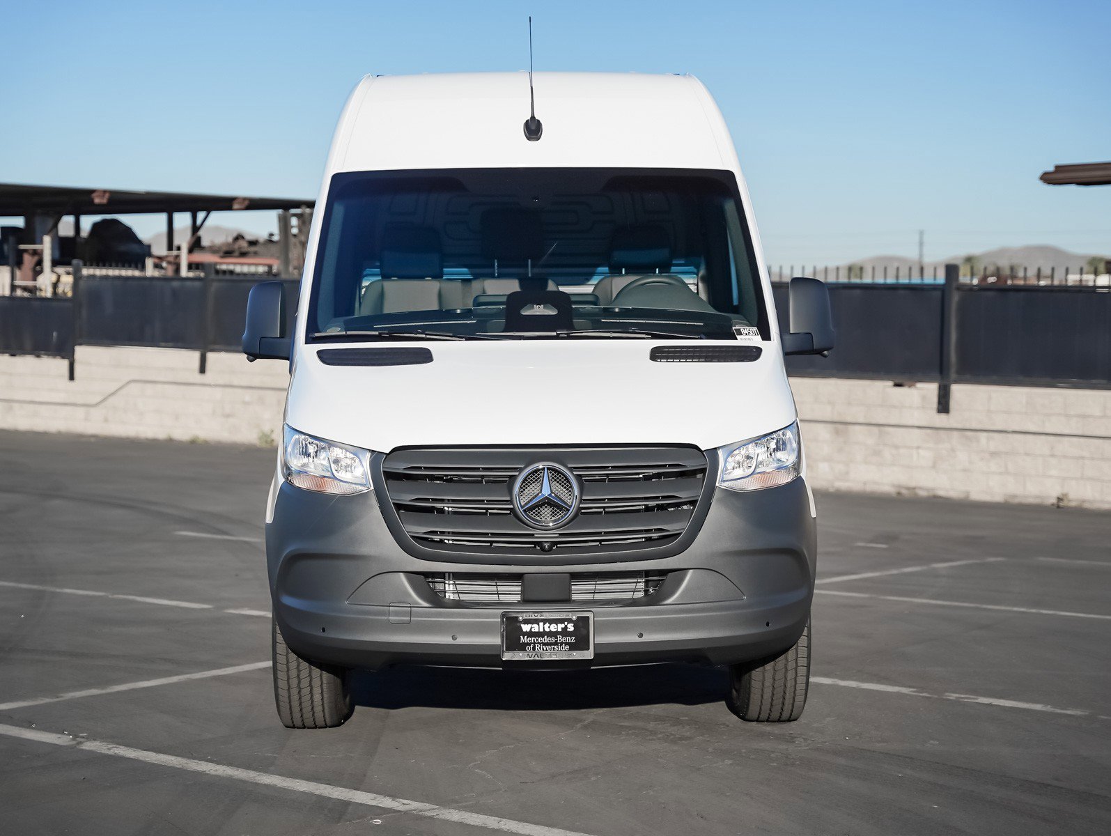New 2026 Arctic White Mercedes-Benz 2500 High Roof I4 Diesel 144 RWD image 2