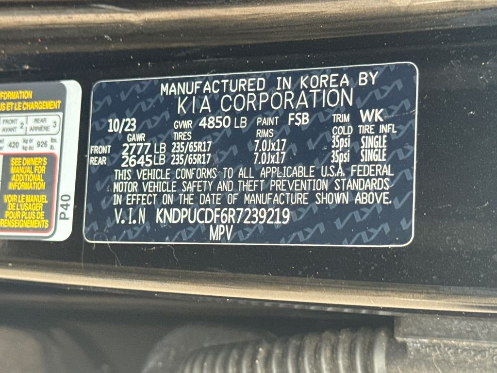 Used 2024 Black Kia LX image 47