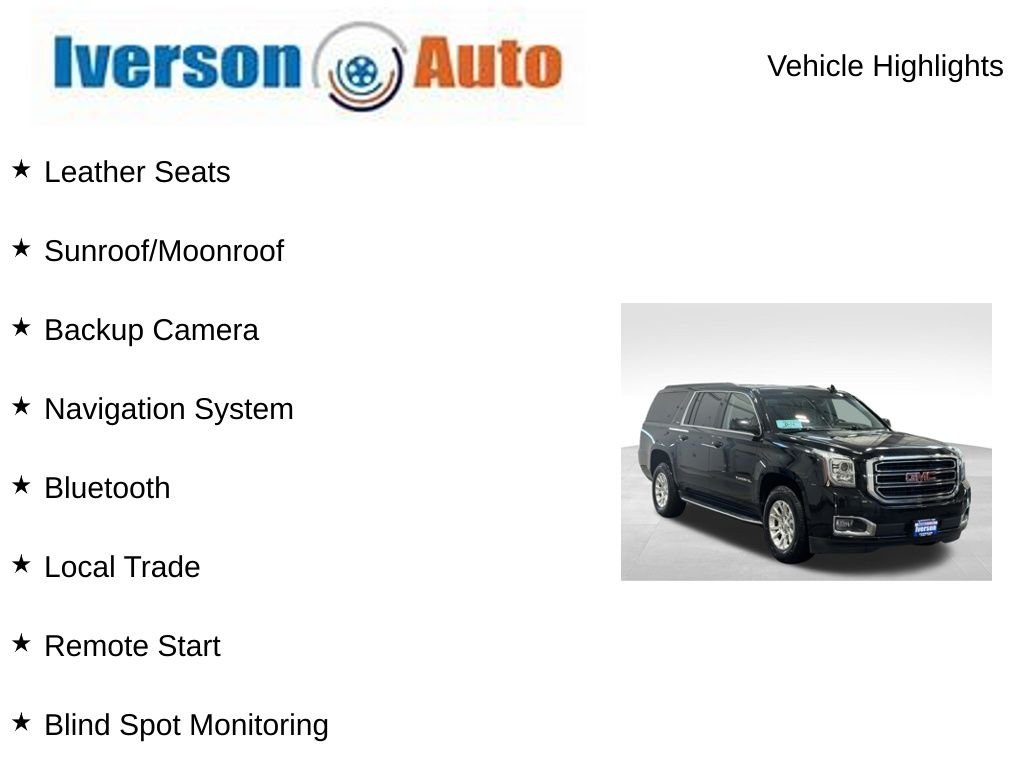 Used 2019 GMC Yukon XL SLT with VIN 1GKS2GKC2KR356083 for sale in Huron, SD