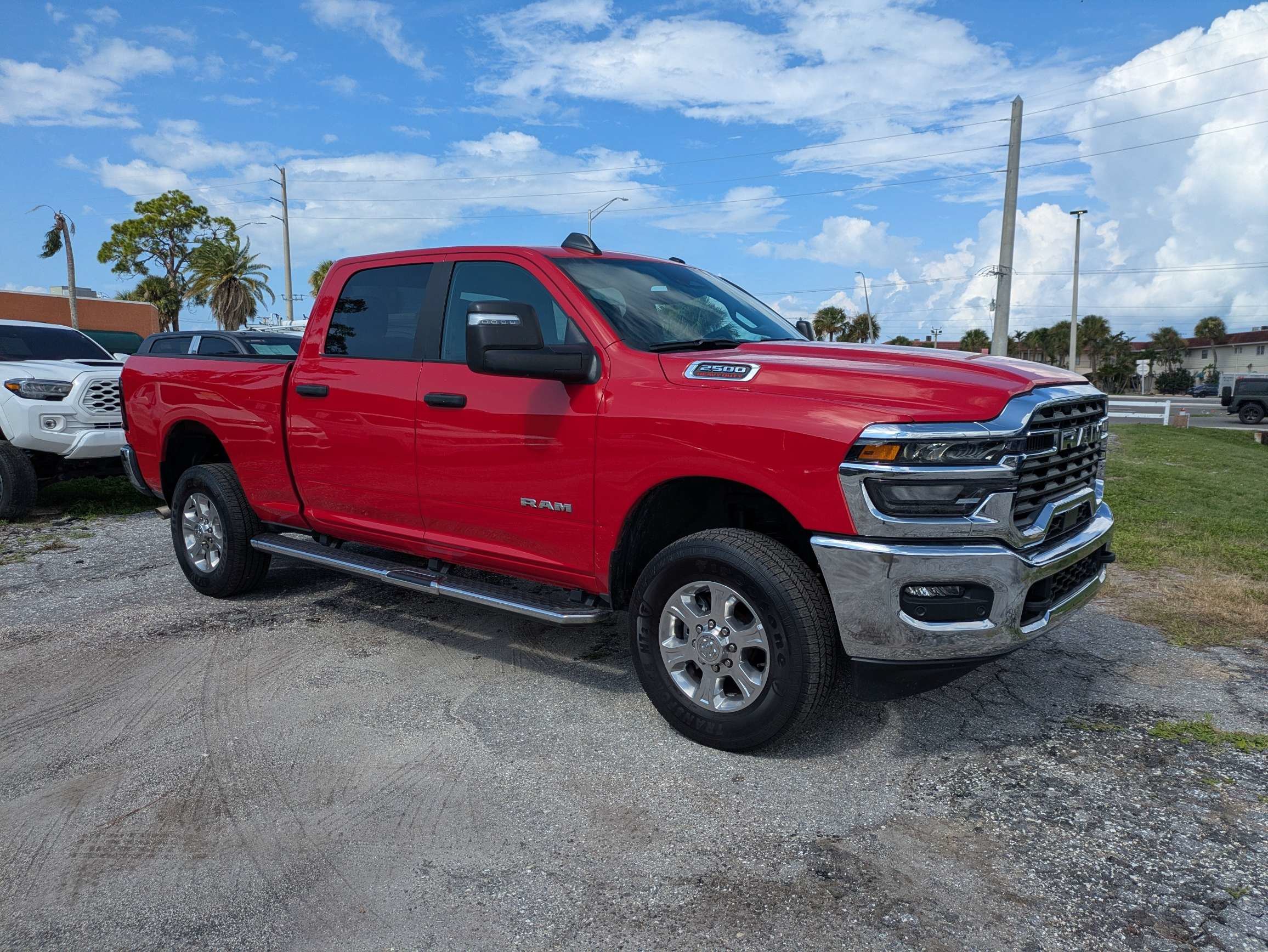 Used 2026 Flame Red Clearcoat Ram Big Horn image 2