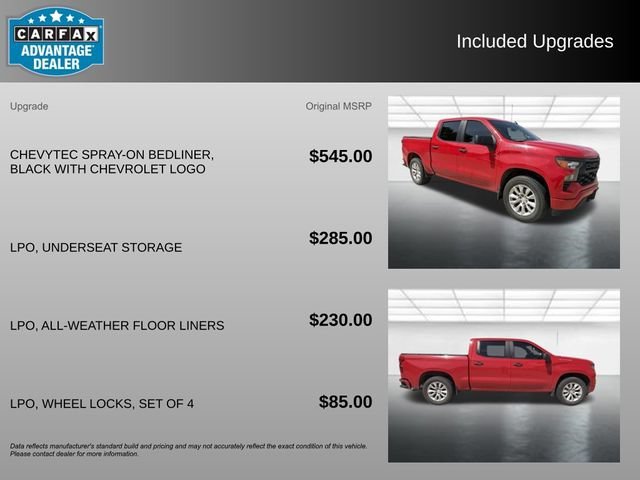 Used 2022 Red Hot Chevrolet Custom image 3