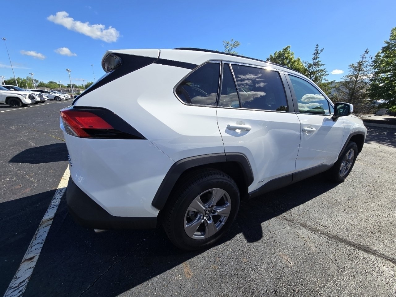 Certified Used 2023 White Toyota XLE image 8