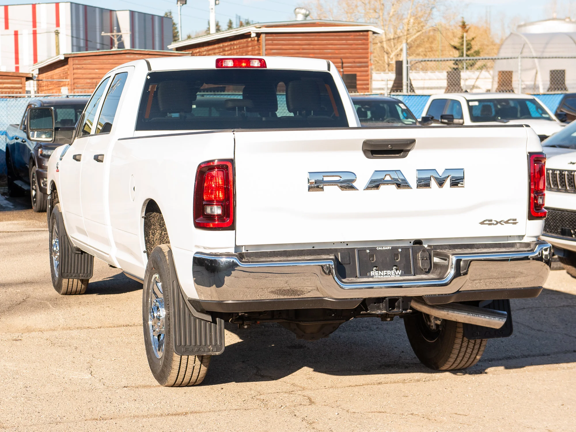 New 2026 White RAM Tradesman* image 3