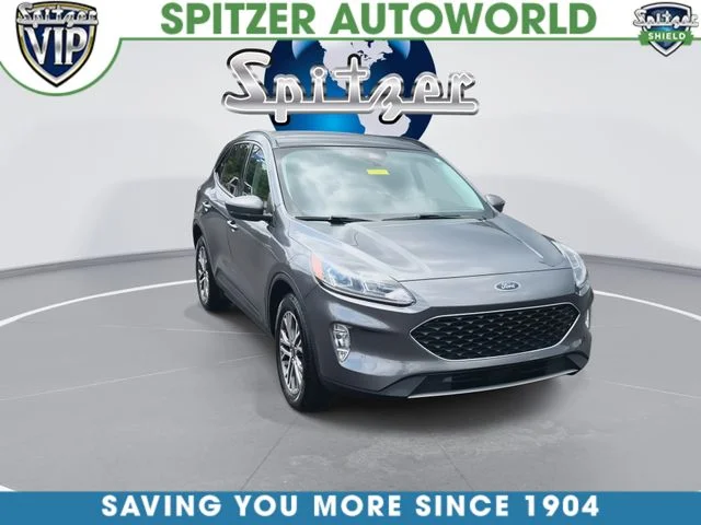 Certified Used 2021 Carbonized Gray Metallic Ford SEL image 3