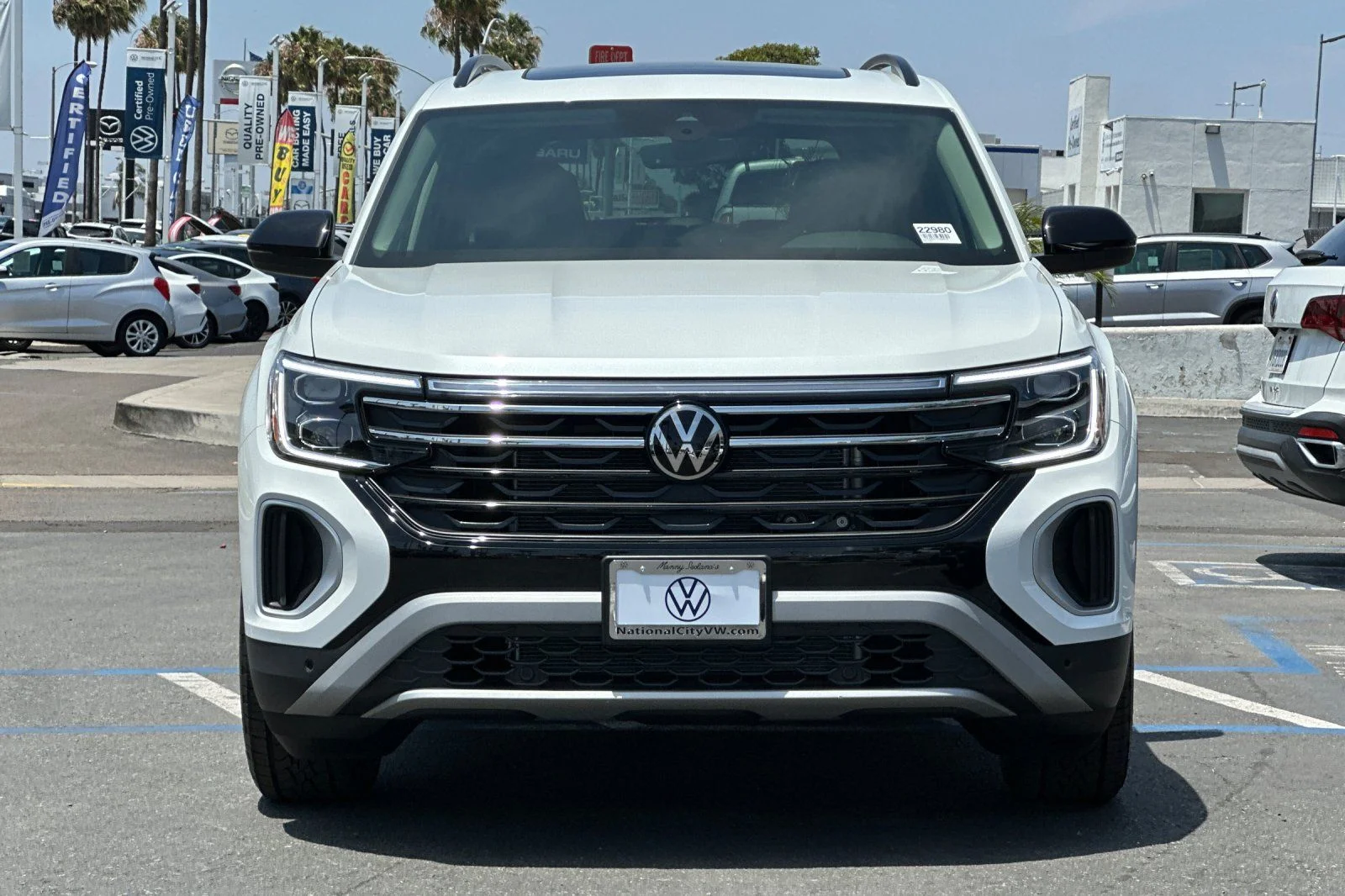 New 2026 White Volkswagen Peak Edition image 3