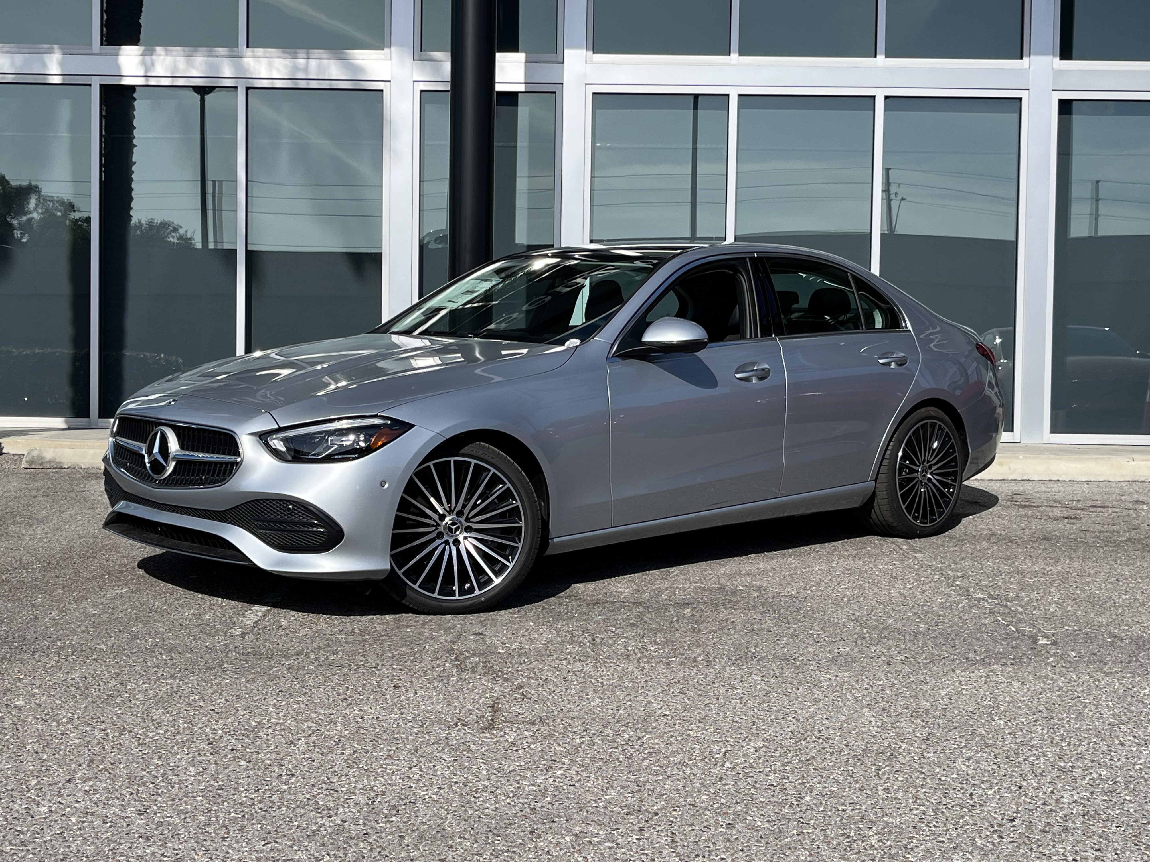 New 2026 Cirrus Silver Metallic Mercedes-Benz C 300 image 2