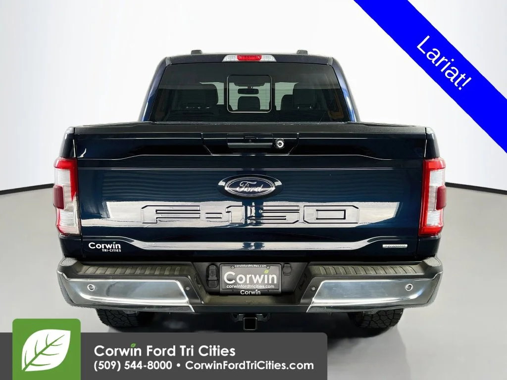 Used 2022 Atlas Blue Metallic Ford Lariat image 14