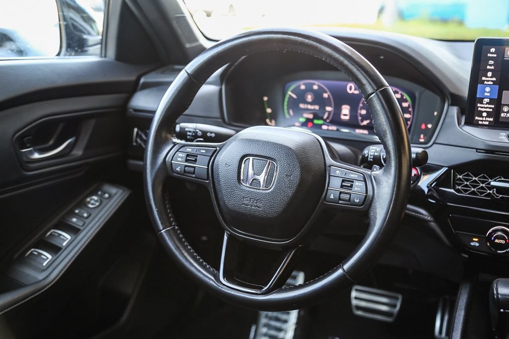 Certified Used 2024 Platinum White Pearl Honda HYBRID SPORT image 44