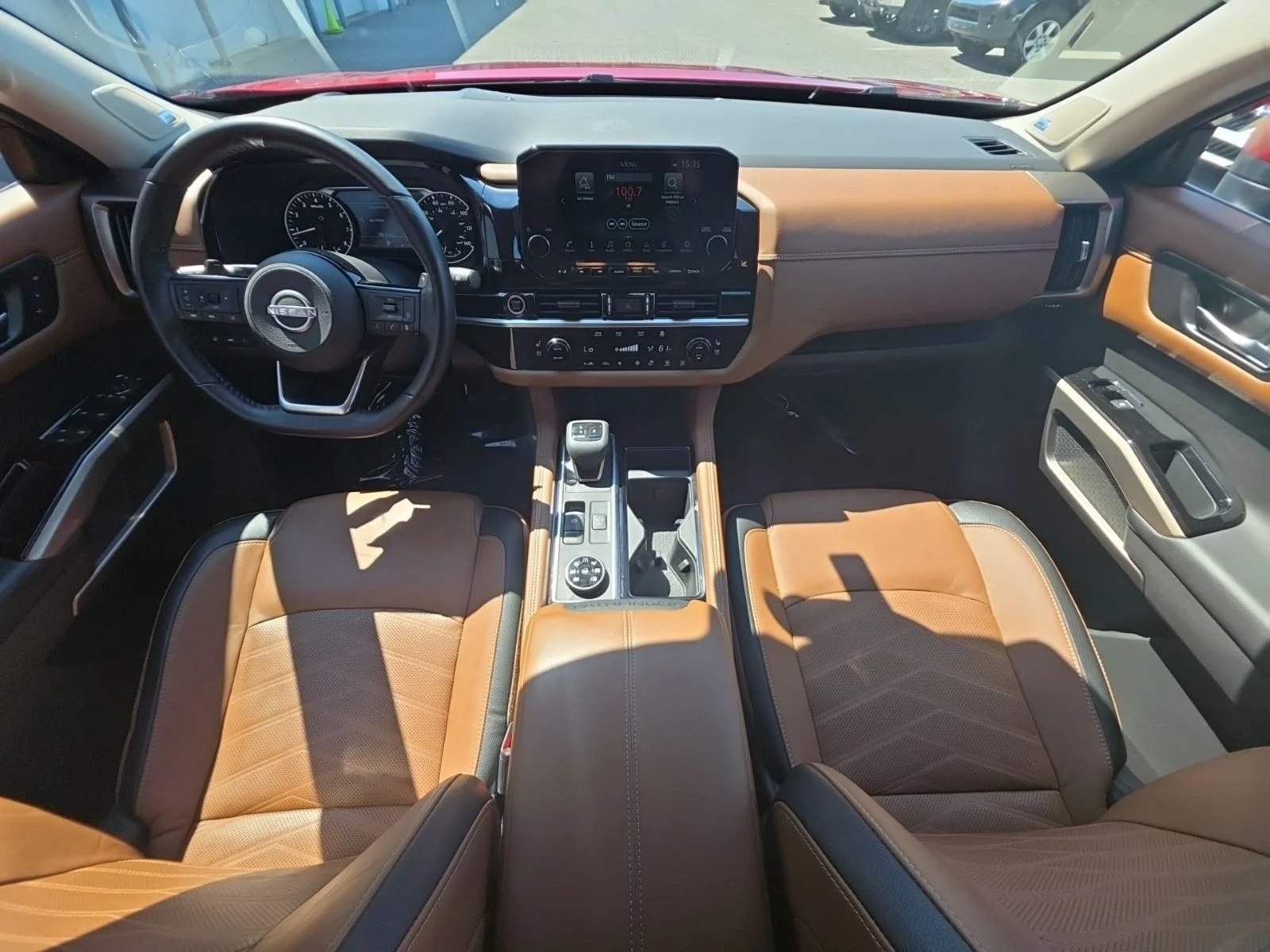 Used 2023 Red Nissan Platinum image 3