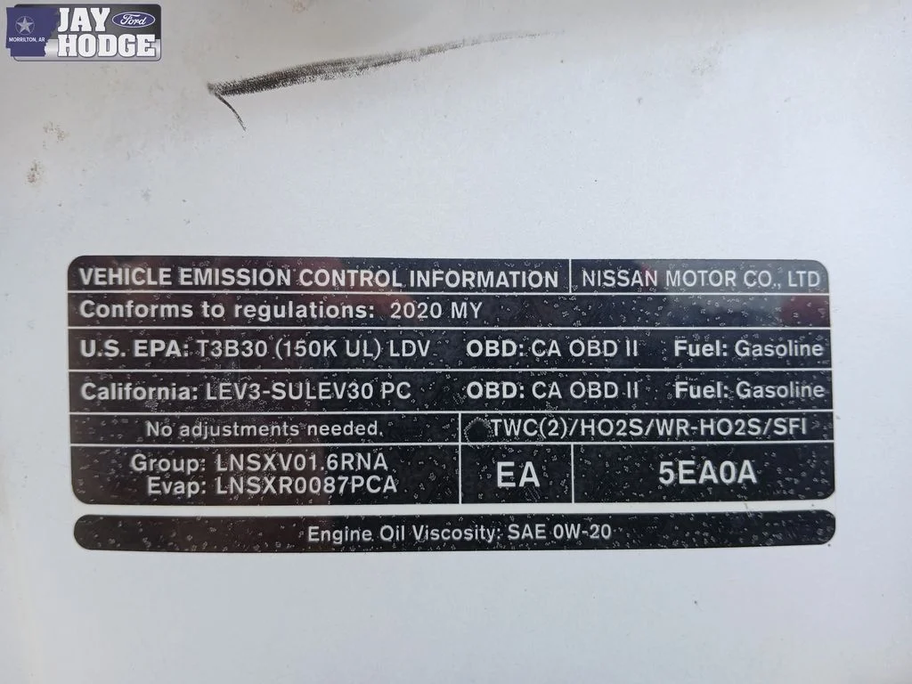 Used 2020 White Nissan SV image 39