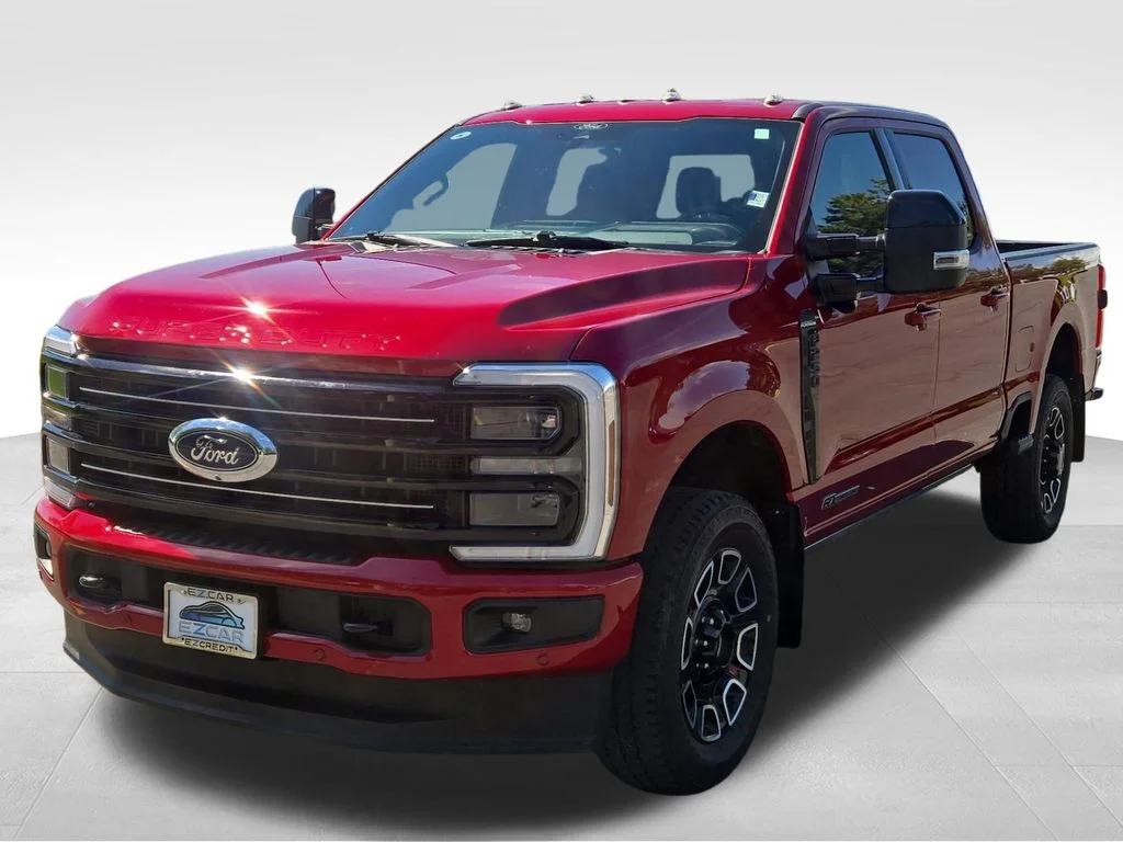 Used 2025 Red Ford Platinum image 15
