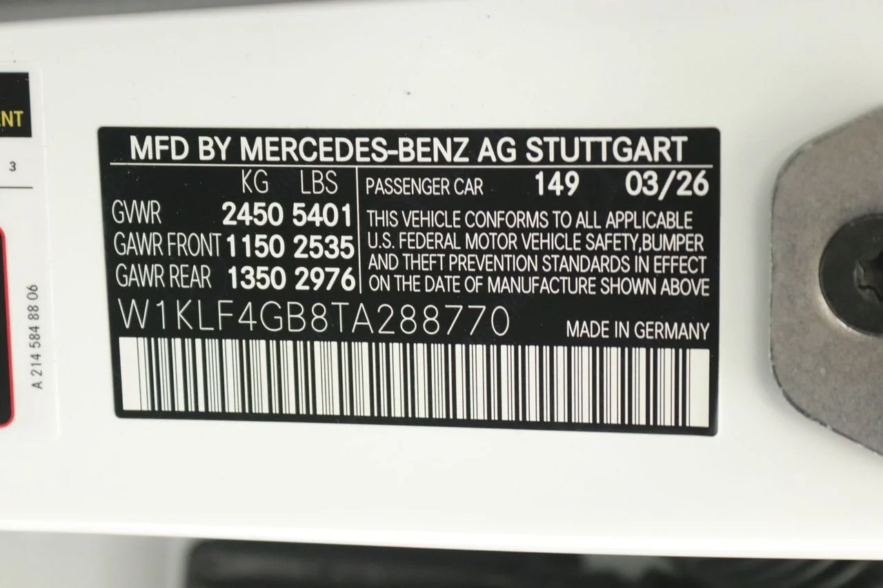 New 2026 Polar White Mercedes-Benz E 350 image 12