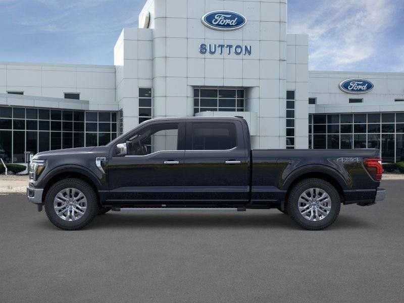 New 2025 Agate Black Metallic Ford Lariat® image 3