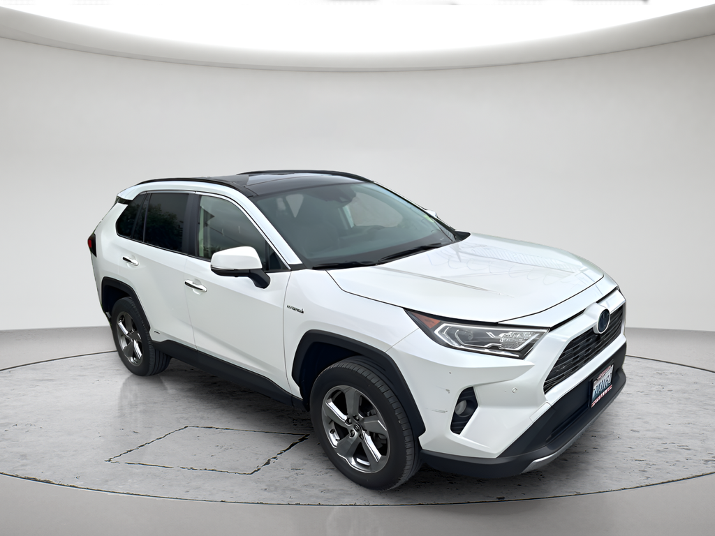 Used 2020 White Toyota Limited image 3