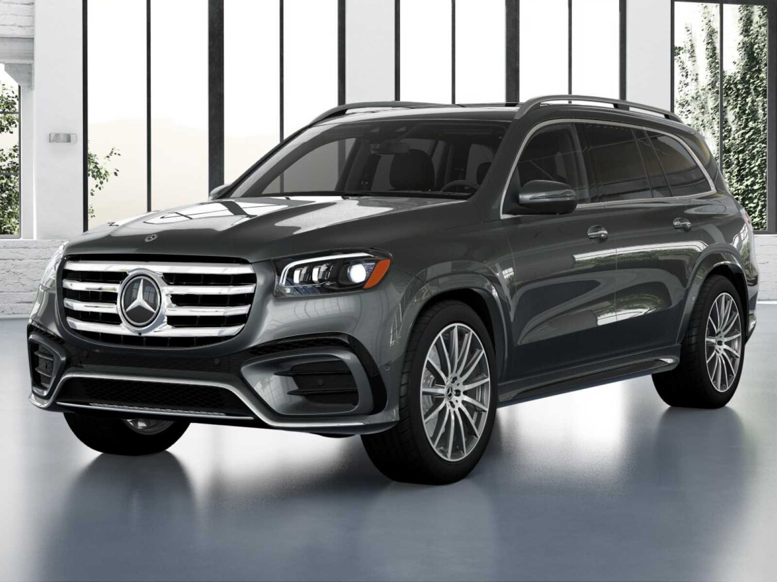 Used 2025 Selenite Grey Metallic Mercedes-Benz GLS 450 image 2
