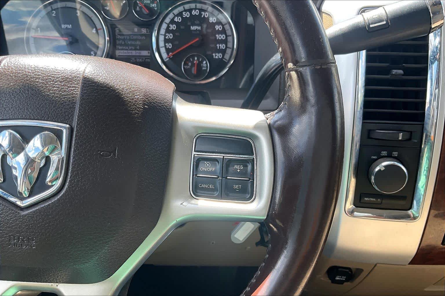 Used 2012 Bright White Ram Laramie image 24