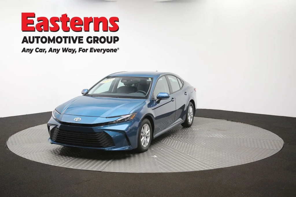 Used 2025 Blue Toyota LE image 53