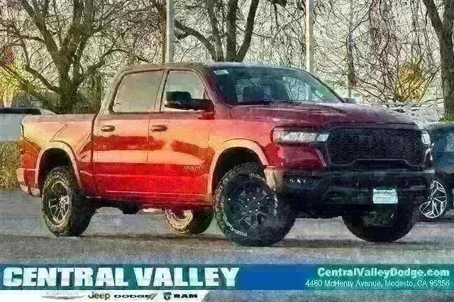 New 2026 Molten Red Pearl-Coat Exterior Paint RAM REBEL image 1