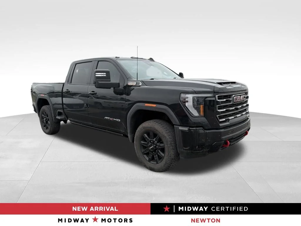 Used 2025 Black GMC AT4 image 1