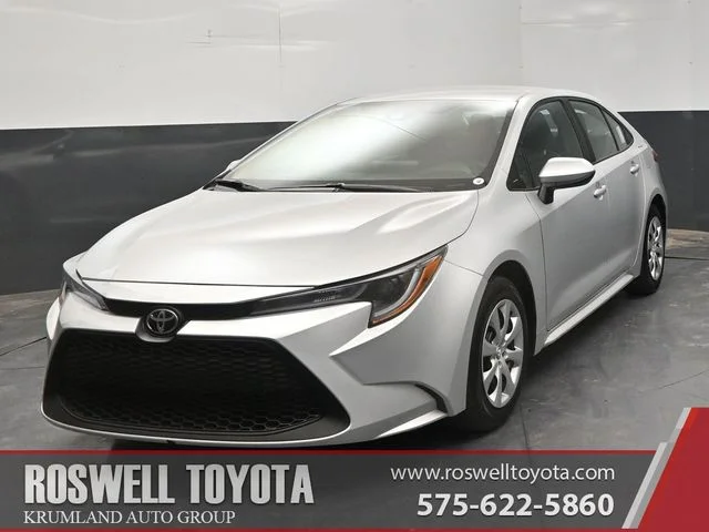 Used 2022 Silver Toyota LE image 1